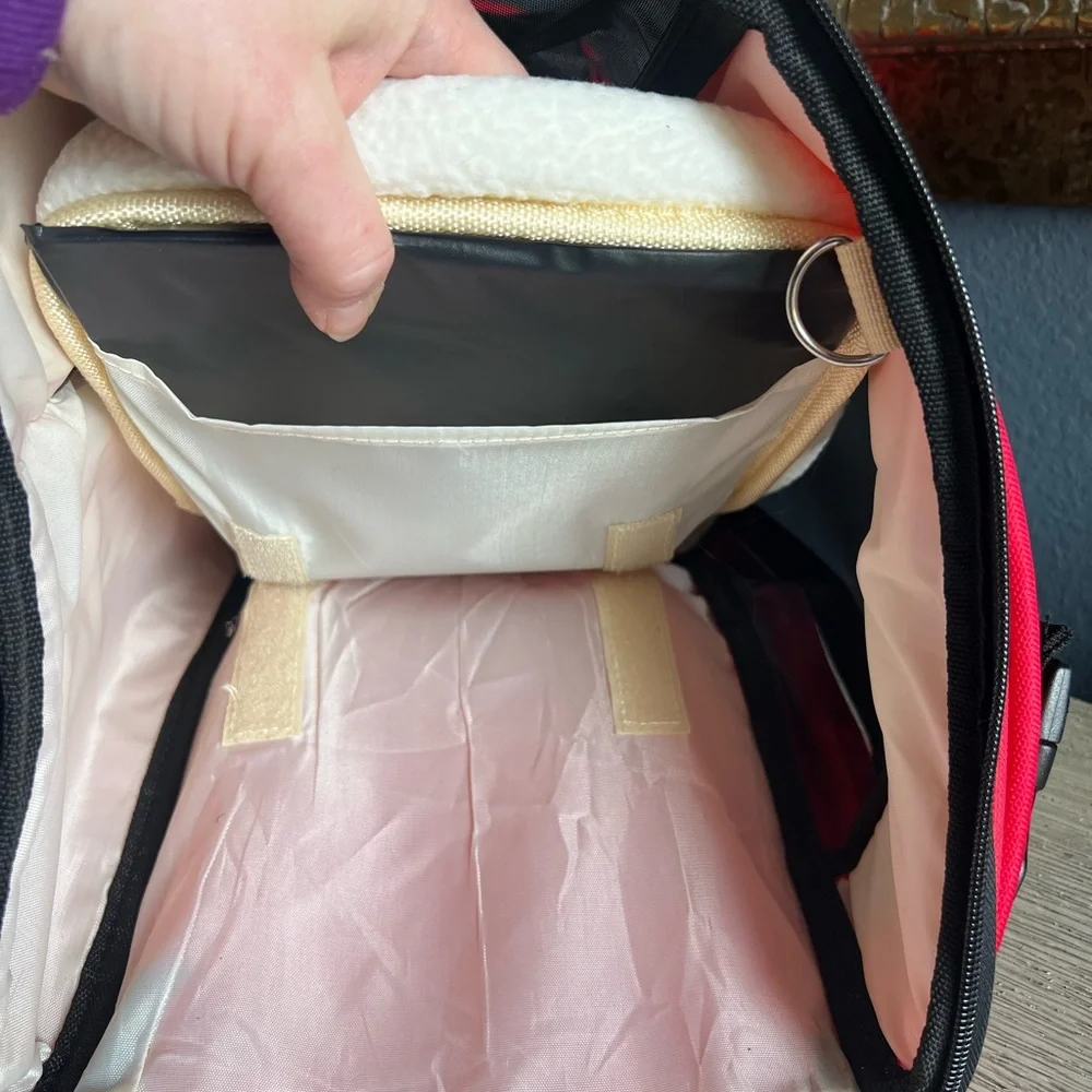 NWOT!!! Coleman Red and Black Pet Carrier